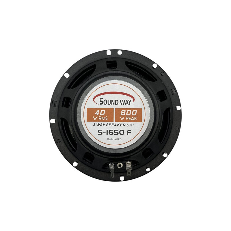 بلندگو کواکسیال درب جلو راست خودرو ساند وی مدل S-1650 F سایز 6.5 اینچ بسته 2 عددی بلندگو کواکسیال درب جلو راست خودرو ساند وی مدل S-1650 F سایز 6.5 اینچ بسته 2 عددی