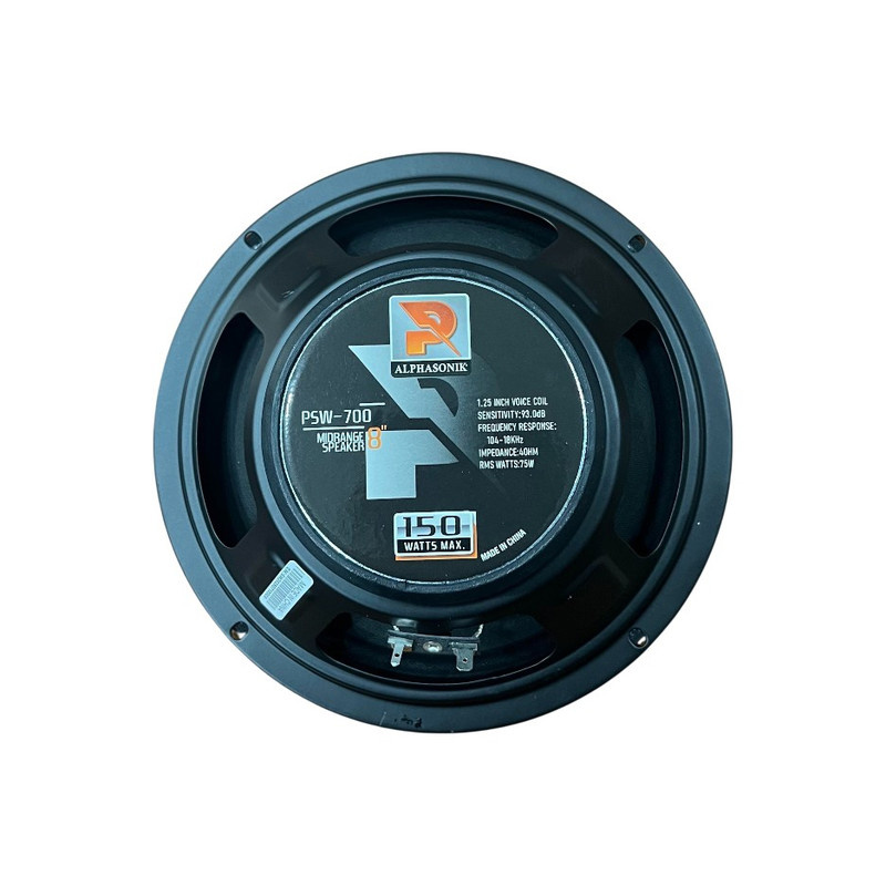 میدرنج پشت خودرو آلفاسونیک مدل PSW-700 سایز 8 اینچ بسته 2 عددی