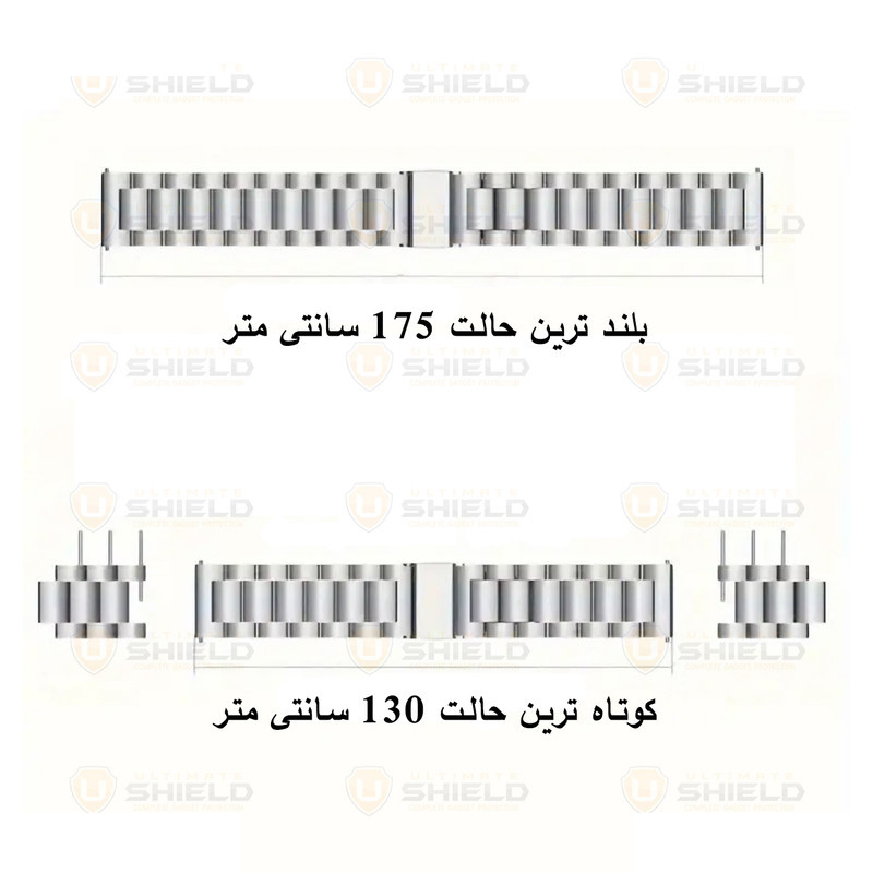 بند آلتیمیت شیلد مدل 3Row TW مناسب برای ساعت هوشمند سامسونگ Galaxy Gear S3 / Watch 3 45mm / Watch 46mm / S3 Frontier / S3 Classic Gear 2 R380 بند آلتیمیت شیلد مدل 3Row TW مناسب برای ساعت هوشمند سامسونگ Galaxy Gear S3 / Watch 3 45mm / Watch 46mm / S3 Frontier / S3 Classic Gear 2 R380