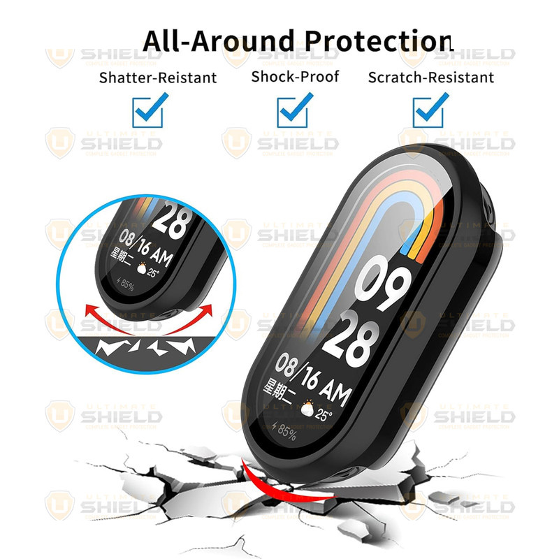 کاور آلتیمیت شیلد مدل Hard PC مناسب برای ساعت هوشمند شیائومی Mi band 10 12mm کاور آلتیمیت شیلد مدل Hard PC مناسب برای ساعت هوشمند شیائومی Mi band 10 12mm