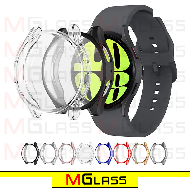 کاور ام گلس مدل PC-Bumper-MG مناسب برای ساعت هوشمند سامسونگ Galaxy Watch 4 40mm به همراه محافظ صفحه نمایش کاور ام گلس مدل PC-Bumper-MG مناسب برای ساعت هوشمند سامسونگ Galaxy Watch 4 40mm به همراه محافظ صفحه نمایش