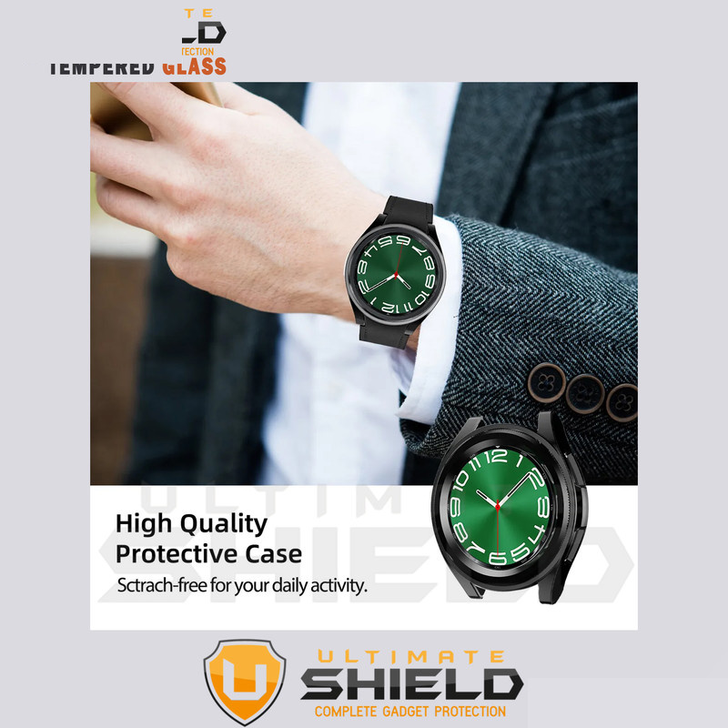 کاور آلتیمیت شیلد مدل UL-360 مناسب برای ساعت هوشمند سامسونگ Galaxy Watch 6 Classic 43mm کاور آلتیمیت شیلد مدل UL-360 مناسب برای ساعت هوشمند سامسونگ Galaxy Watch 6 Classic 43mm