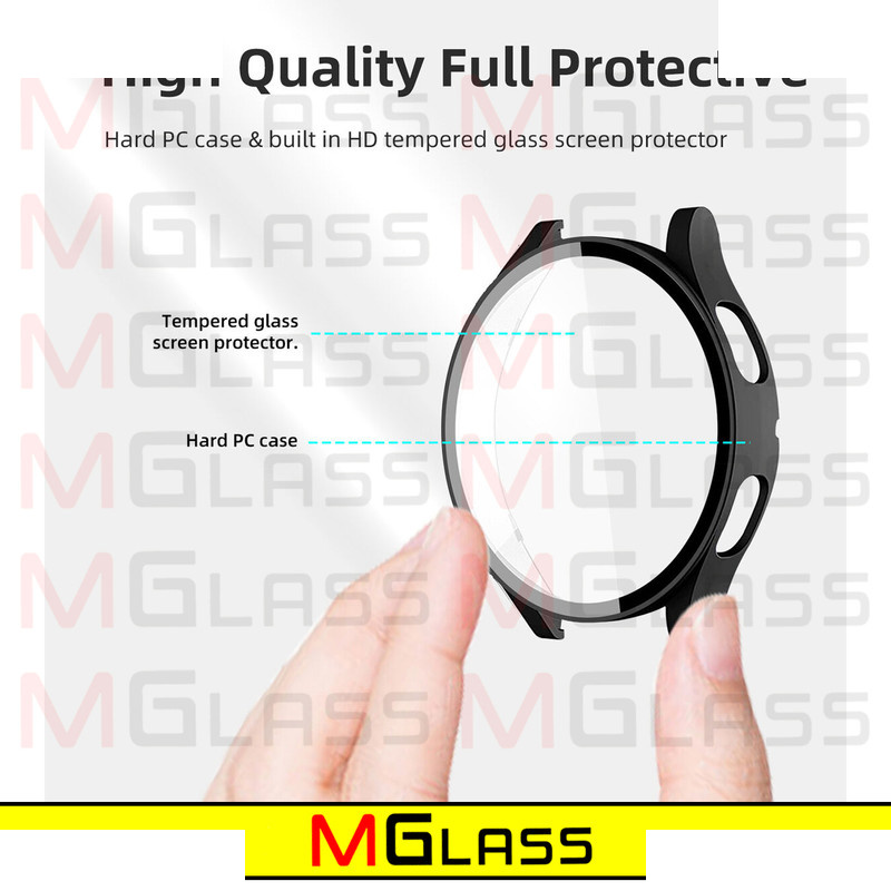 کاور ام گلس مدل MG-360 مناسب برای ساعت هوشمند سامسونگ Galaxy Watch 6 40mm به همراه محافظ صفحه نمایش کاور ام گلس مدل MG-360 مناسب برای ساعت هوشمند سامسونگ Galaxy Watch 6 40mm به همراه محافظ صفحه نمایش