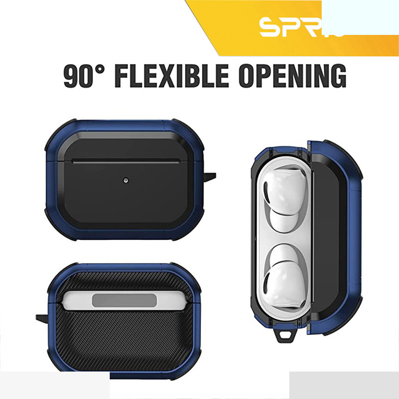 کاور اسپریگ مدل EggShell مناسب برای کیس اپل Airpod Pro / Airpod Pro 2 کاور اسپریگ مدل EggShell مناسب برای کیس اپل Airpod Pro / Airpod Pro 2