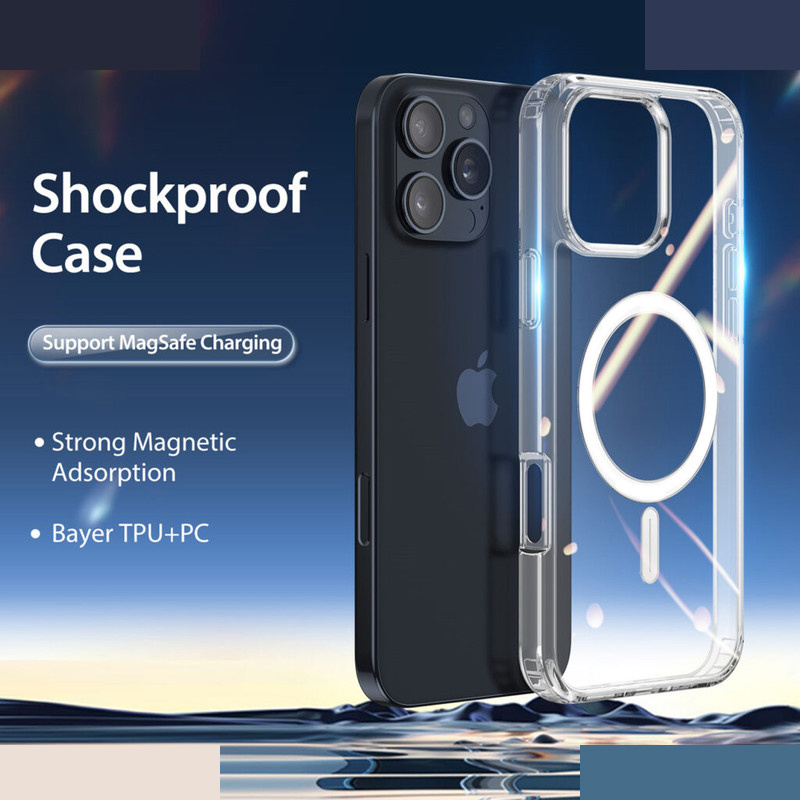 کاور زیرو مدل Clear Magsafe ZR مناسب برای گوشی موبایل اپل iPhone 16 Pro Max کاور زیرو مدل Clear Magsafe ZR مناسب برای گوشی موبایل اپل iPhone 16 Pro Max