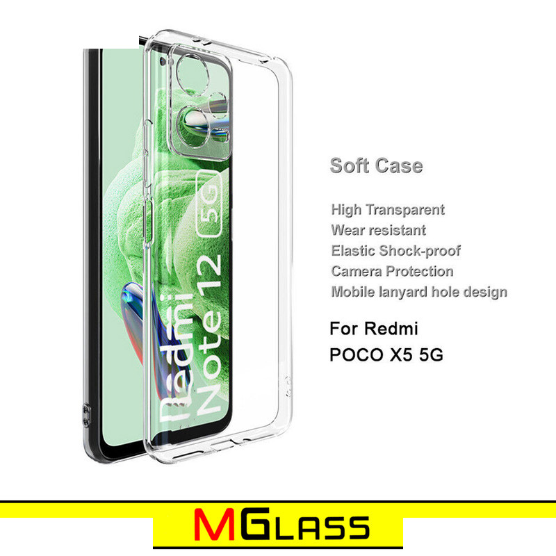 کاور ام گلس مدل Clear مناسب برای گوشی موبایل شیائومی Poco X5 5G / Redmi Note 12 5G کاور ام گلس مدل Clear مناسب برای گوشی موبایل شیائومی Poco X5 5G / Redmi Note 12 5G