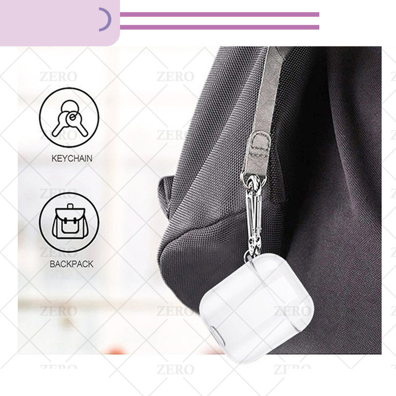 کاور زیرو مدل Clear-ZR مناسب برای کیس اپل ایرپاد Airpods 1 / Airpods 2 کاور زیرو مدل Clear-ZR مناسب برای کیس اپل ایرپاد Airpods 1 / Airpods 2