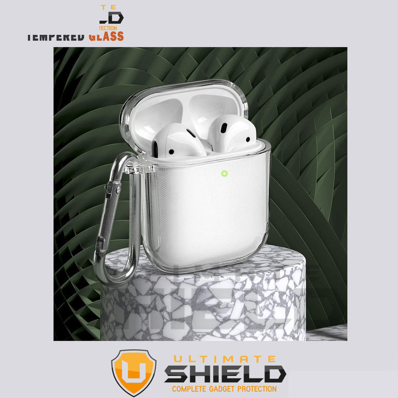 کاور آلتیمیت شیلد مدل Clear-UL مناسب برای کیس اپل ایرپاد Airpods 1 / Airpods 2 کاور آلتیمیت شیلد مدل Clear-UL مناسب برای کیس اپل ایرپاد Airpods 1 / Airpods 2