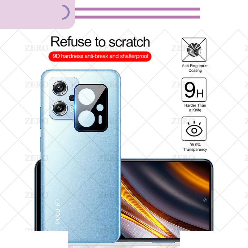 محافظ لنز دوربین زیرو مدل 3D-ZR مناسب برای گوشی موبایل شیائومی POCO X4 GT 5G محافظ لنز دوربین زیرو مدل 3D-ZR مناسب برای گوشی موبایل شیائومی POCO X4 GT 5G