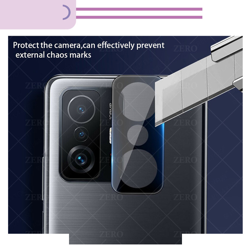 محافظ لنز دوربین زیرو مدل 3D-ZR مناسب برای گوشی موبایل شیائومی Mi 11T / 11T Pro محافظ لنز دوربین زیرو مدل 3D-ZR مناسب برای گوشی موبایل شیائومی Mi 11T / 11T Pro