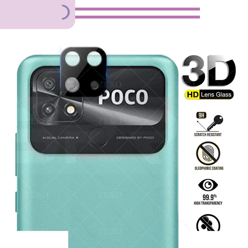 محافظ لنز دوربین زیرو مدل 3D-ZR مناسب برای گوشی موبایل شیائومی Poco C40 / Redmi 10C محافظ لنز دوربین زیرو مدل 3D-ZR مناسب برای گوشی موبایل شیائومی Poco C40 / Redmi 10C