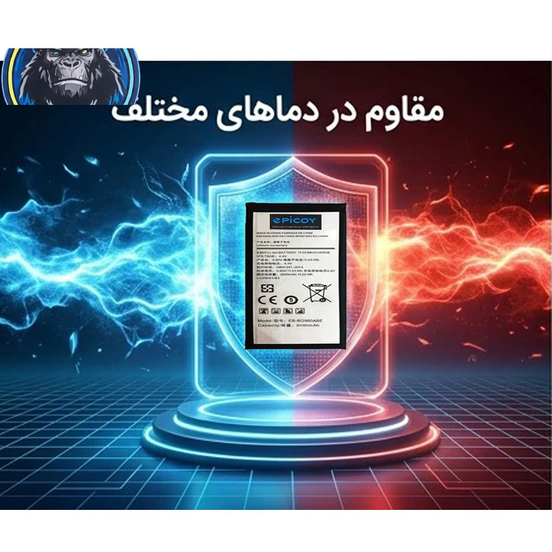باتری موبایل اپیکوی مدل Gorillong Irj ظرفیت 3000 میلی آمپر ساعت سازگار با گوشی موبایل سامسونگ Galaxy S9 باتری موبایل اپیکوی مدل Gorillong Irj ظرفیت 3000 میلی آمپر ساعت سازگار با گوشی موبایل سامسونگ Galaxy S9
