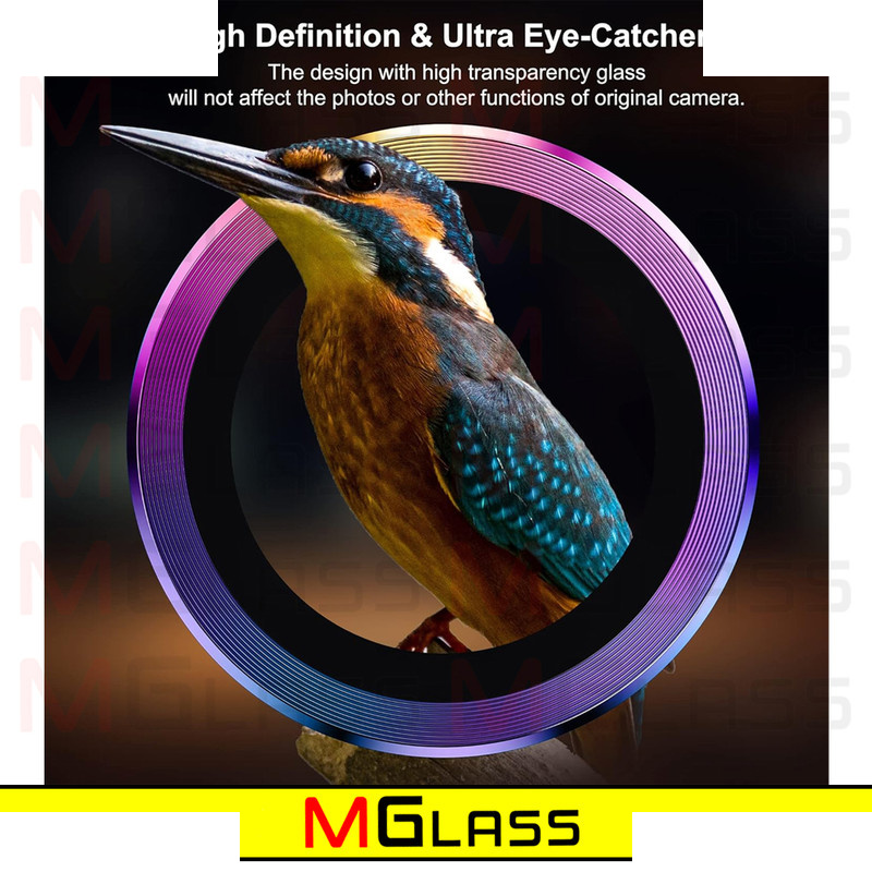 محافظ لنز دوربین ام گلس مدل Colorful Ring MG مناسب برای گوشی موبایل سامسونگ Galaxy S22 Ultra محافظ لنز دوربین ام گلس مدل Colorful Ring MG مناسب برای گوشی موبایل سامسونگ Galaxy S22 Ultra