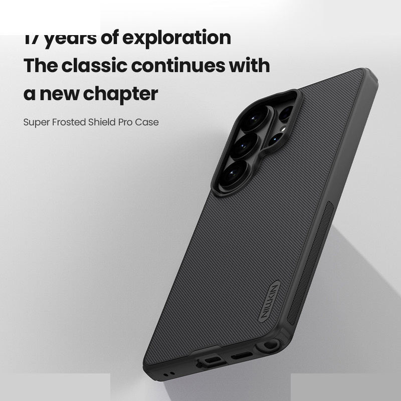 کاور نیلکین مدل Super Frosted Shield Pro مناسب برای گوشی موبایل سامسونگ Galaxy S26 Ultra کاور نیلکین مدل Super Frosted Shield Pro مناسب برای گوشی موبایل سامسونگ Galaxy S26 Ultra