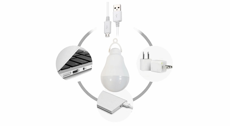 چراغ آویز چادر مدل USB-OTG