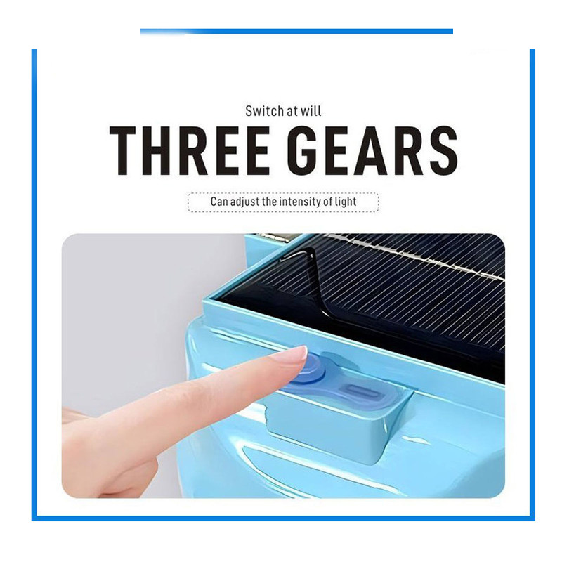 چراغ آویز چادر مدل SOLAR شارژی با نور مهتابی