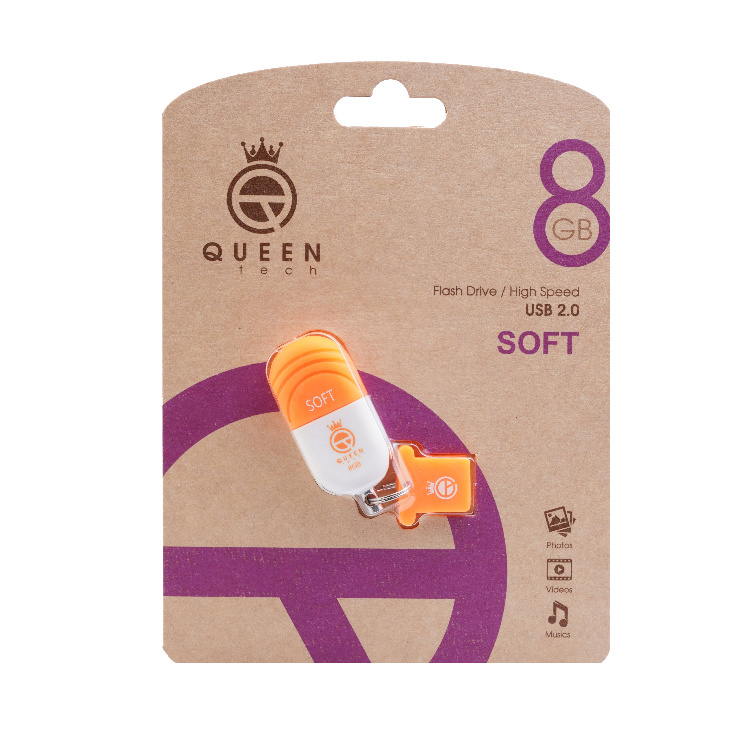 فلش مموری کویین تک مدل SOFT ظرفیت 8گیگابایت فلش مموری کویین تک مدل SOFT ظرفیت 8گیگابایت
