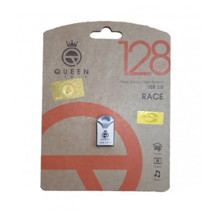 فلش مموری کویین تک (Queen Tech) مدل Race ظرفیت 128 گیگابایت