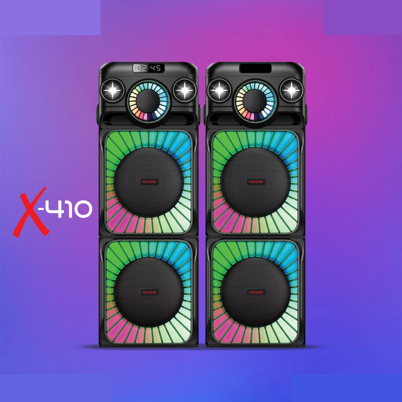 پخش کندده خانگی دوقلو میکرولب مدل X-410 پخش کندده خانگی دوقلو میکرولب مدل X-410