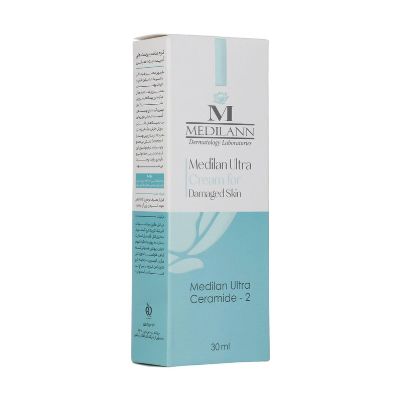 کرم ترمیم کننده مدیلن مدل Ultra Ceramide-2 حجم 30 میلی لیتر کرم ترمیم کننده مدیلن مدل Ultra Ceramide-2 حجم 30 میلی لیتر