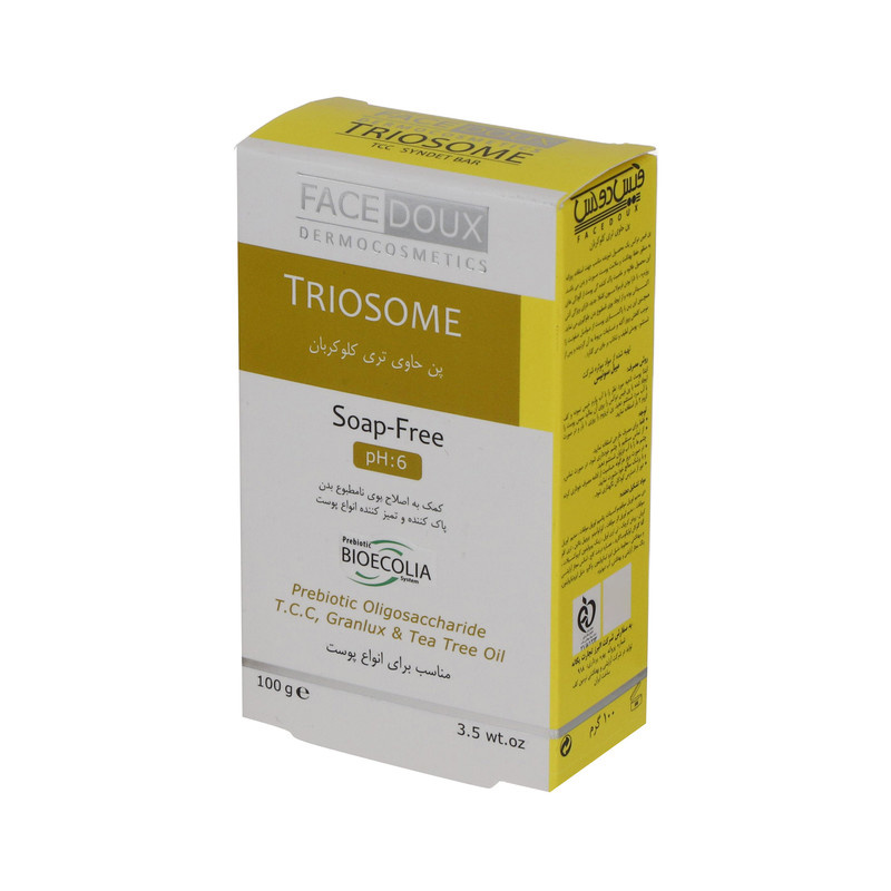 پن مناسب برای انواع پوست فیس دوکس مدل TRIOSOMEحجم 100میلی لیتر پن مناسب برای انواع پوست فیس دوکس مدل TRIOSOMEحجم 100میلی لیتر