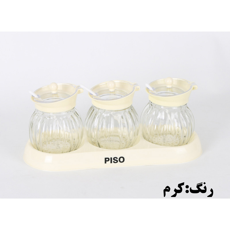 ست جای ادویه 7 پارچه پیسو کد KJ-22 ست جای ادویه 7 پارچه پیسو کد KJ-22