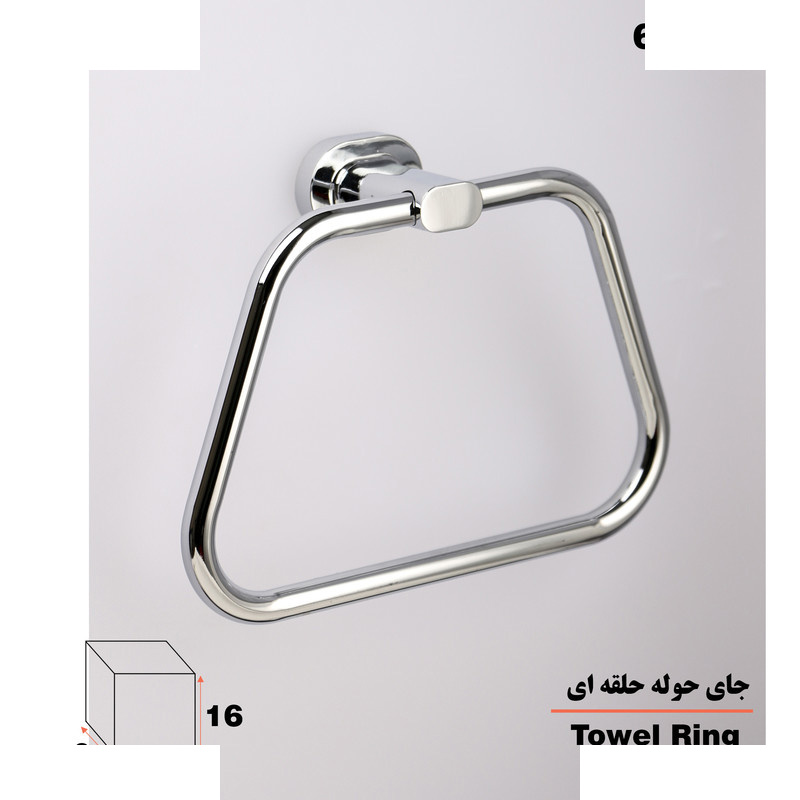 آویز حوله دلفین مدل 66 C آویز حوله دلفین مدل 66 C