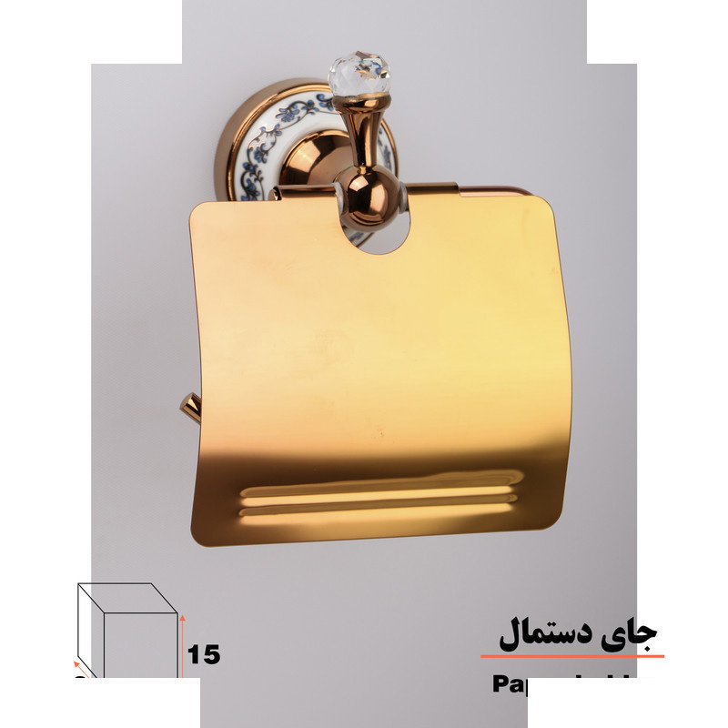 پایه رول دستمال کاغذی دلفین مدل 34 RG پایه رول دستمال کاغذی دلفین مدل 34 RG