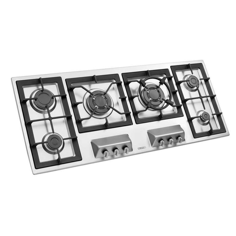 اجاق گاز صفحه ای شش شعله استیل البرز مدل S-6125 اجاق گاز صفحه ای شش شعله استیل البرز مدل S-6125