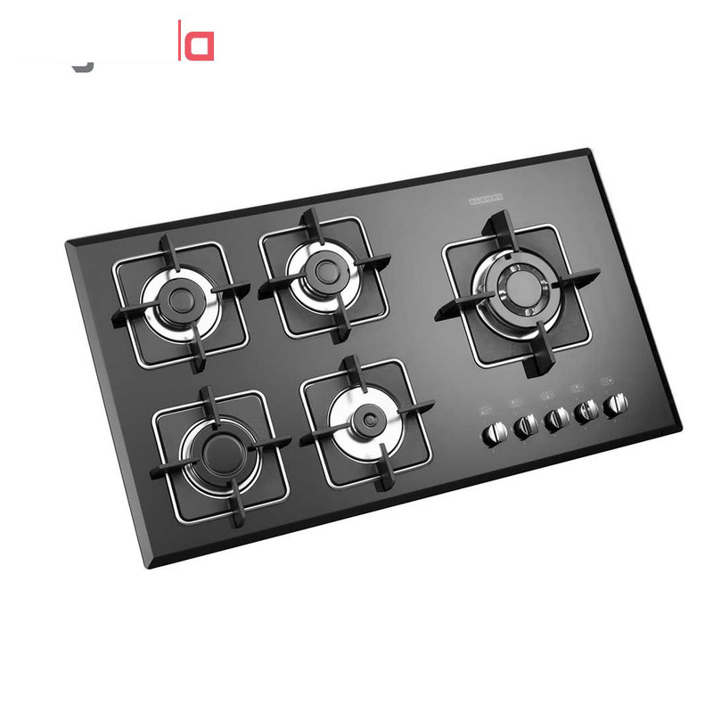 اجاق گاز صفحه ای پنج شعله استیل البرز مدل G-5959 اجاق گاز صفحه ای پنج شعله استیل البرز مدل G-5959