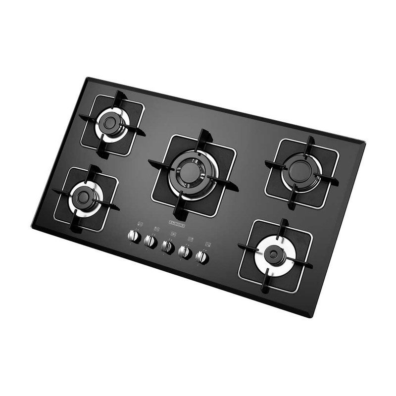 اجاق گاز صفحه ای پنج شعله استیل البرز مدل G-5960 اجاق گاز صفحه ای پنج شعله استیل البرز مدل G-5960