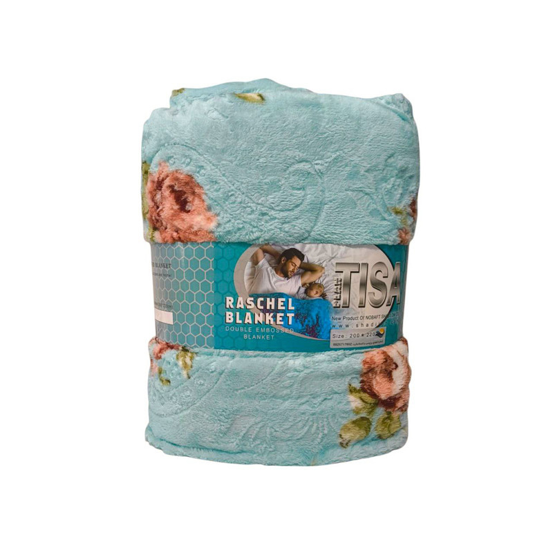 پتو مسافرتی دونفره تیسا مدل لایف سایز 220x200 سانتی متر پتو مسافرتی دونفره تیسا مدل لایف سایز 220x200 سانتی متر