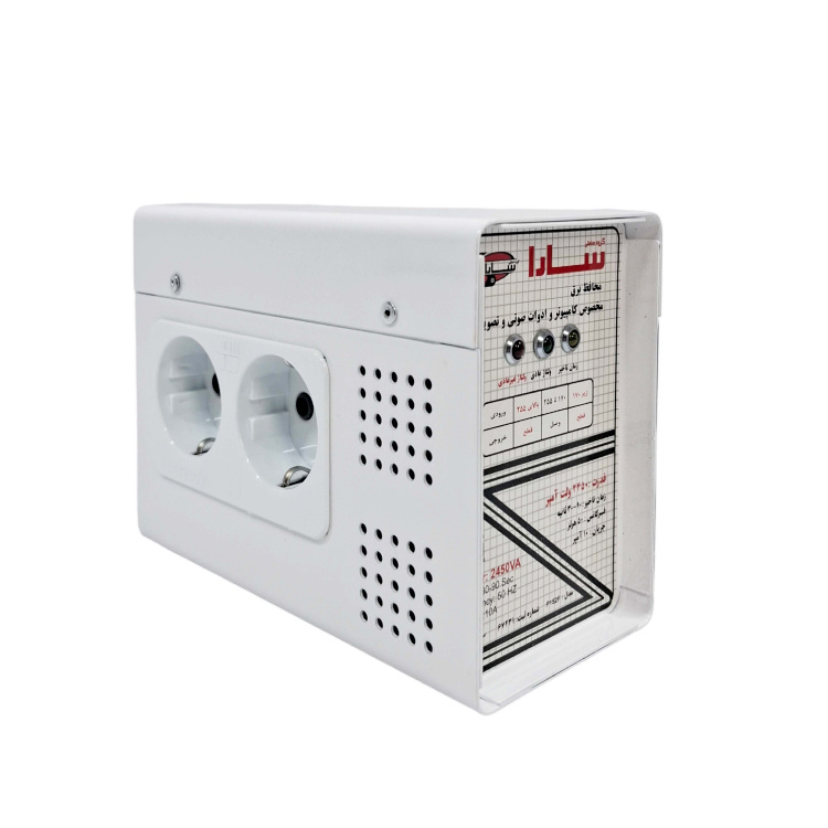 محافظ ولتاژ برق سارا مدل P152F مناسب وسایل صوتی و تصویری محافظ ولتاژ برق سارا مدل P152F مناسب وسایل صوتی و تصویری