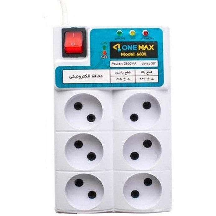 محافظ ولتاژ وان مکس مدل 6600 محافظ ولتاژ وان مکس مدل 6600