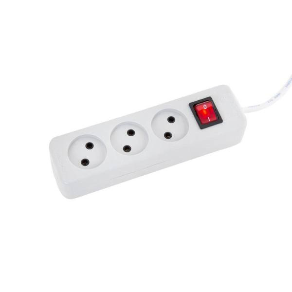 رابط برق سه خانه بدون ارت پارت الکتریک (Part Electric) مدل شهاب 850 رابط برق سه خانه بدون ارت پارت الکتریک (Part Electric) مدل شهاب 850
