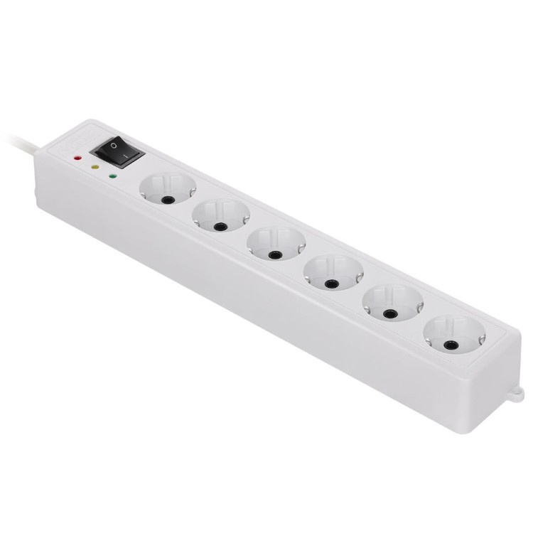 محافظ آنالوگ 6 راهی کامپیوتر و صوتی تصویری گرین لاین کد GLP106 طول 3 متر محافظ آنالوگ 6 راهی کامپیوتر و صوتی تصویری گرین لاین کد GLP106 طول 3 متر