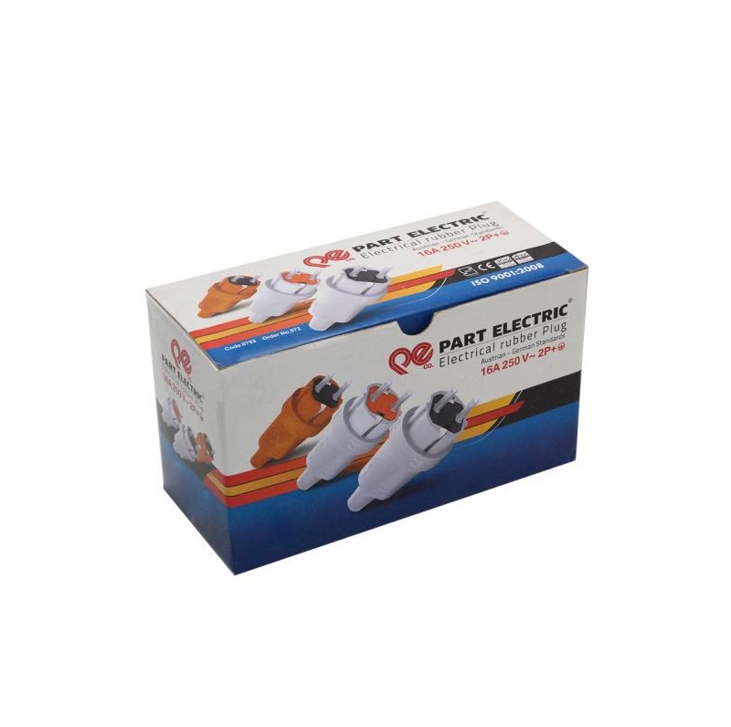 دوشاخه برق پارت الکتریک (Part Electric) مدل 972 به همراه مادگی دوشاخه برق پارت الکتریک (Part Electric) مدل 972 به همراه مادگی