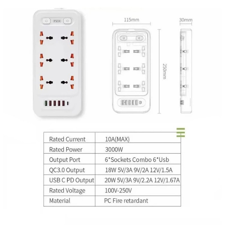 محافظ ولتاژ پی زد ایکس مدل BKL-22 محافظ ولتاژ پی زد ایکس مدل BKL-22