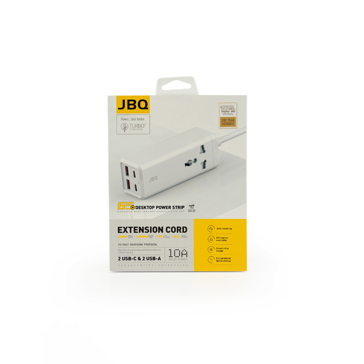 چندراهی برق USB دار جی بی کیو مدل SC-1418
