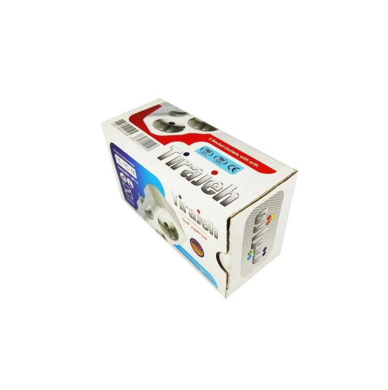 چندراهی برق ارت دار تیراژه (Tirazheh) مدل تاپ چندراهی برق ارت دار تیراژه (Tirazheh) مدل تاپ
