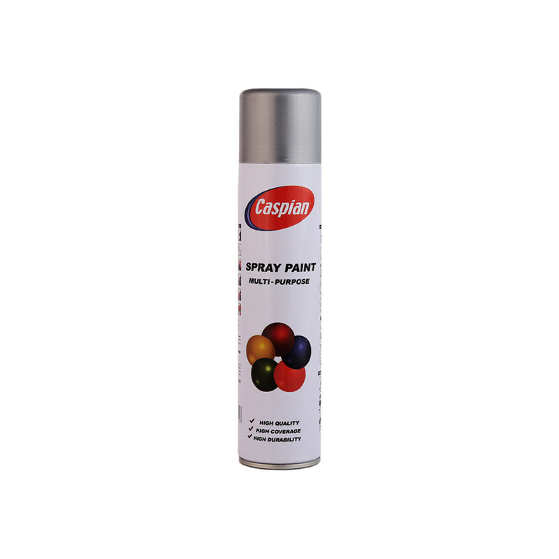 اسپری رنگ طلایی و نقره ای کاسپین مدل cas حجم 300 میلی لیتر اسپری رنگ طلایی و نقره ای کاسپین مدل cas حجم 300 میلی لیتر
