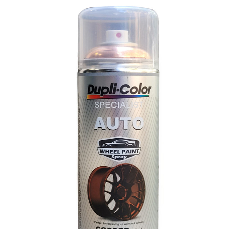 اسپری رنگ رینگ مسی دوپلی کالر مدل wheel paint حجم 400 میلی لیتر اسپری رنگ رینگ مسی دوپلی کالر مدل wheel paint حجم 400 میلی لیتر