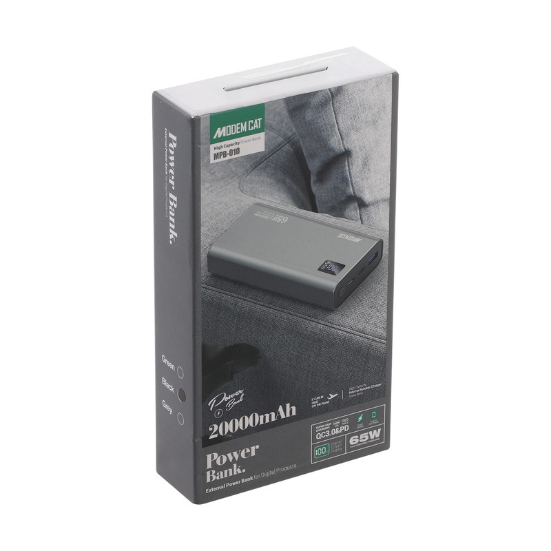 پاوربانک مودم کت مدل MPB-010 ظرفیت 20000 میلی آمپر ساعت پاوربانک مودم کت مدل MPB-010 ظرفیت 20000 میلی آمپر ساعت