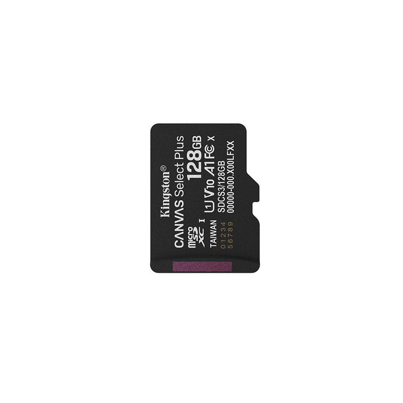 کارت حافظه microSDXC کینگستون مدل CANVAS کلاس 10 استاندارد UHS-I U1 سرعت 100MBps ظرفیت 128 گیگابایت به همراه تبدیل SD کارت حافظه microSDXC کینگستون مدل CANVAS کلاس 10 استاندارد UHS-I U1 سرعت 100MBps ظرفیت 128 گیگابایت به همراه تبدیل SD