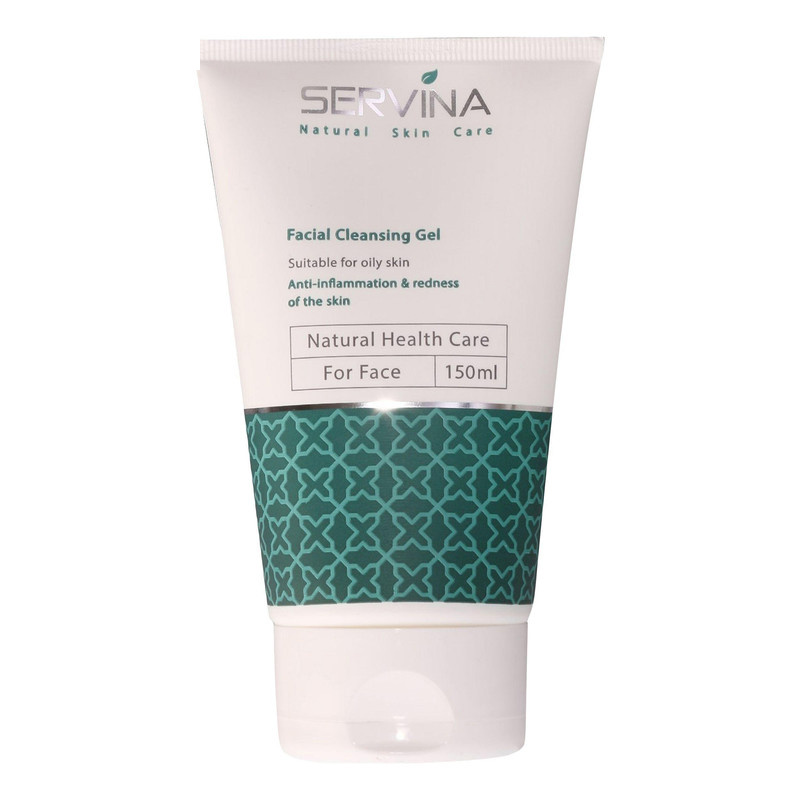 ژل شستوشوی صورت سروینا مخصوص پوست های چرب و مختلط مدل Oily Skin حجم 150میلی لیتر ژل شستوشوی صورت سروینا مخصوص پوست های چرب و مختلط مدل Oily Skin حجم 150میلی لیتر