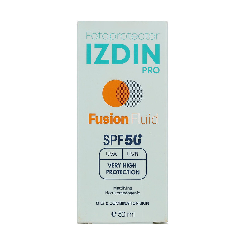فلوئید ضد آفتاب بیرنگ صورت و گردن ایزدین پرو SPF 50 مدل Safe Eye Tech مناسب برای پوست چرب و مختلط حجم 50 میلی لیتر فلوئید ضد آفتاب بیرنگ صورت و گردن ایزدین پرو SPF 50 مدل Safe Eye Tech مناسب برای پوست چرب و مختلط حجم 50 میلی لیتر