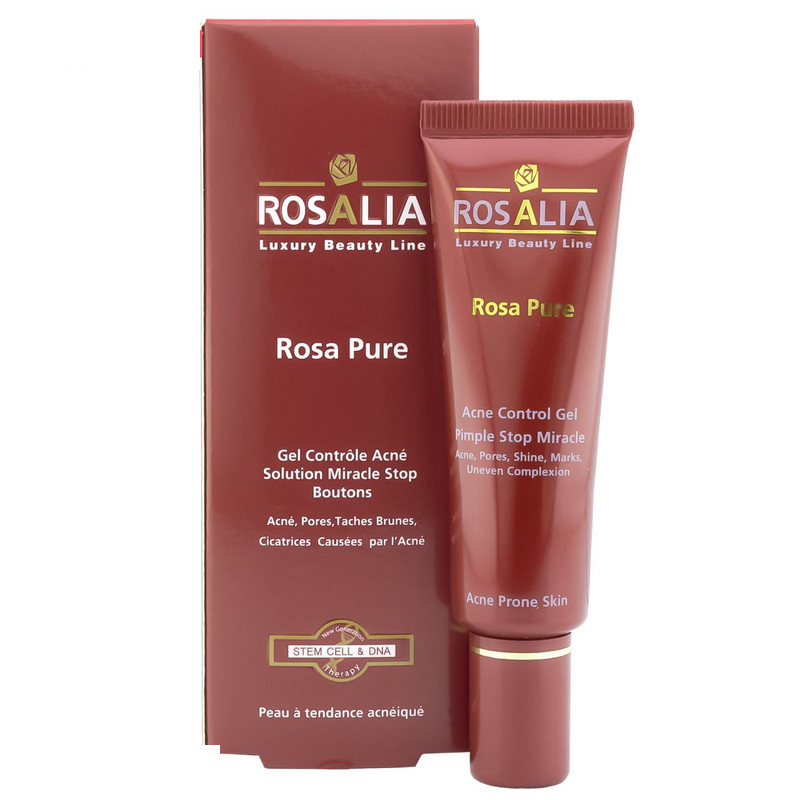 ژل ضد آکنه رزالیا مدل Rosa Pure حجم 30 میلی لیتر ژل ضد آکنه رزالیا مدل Rosa Pure حجم 30 میلی لیتر