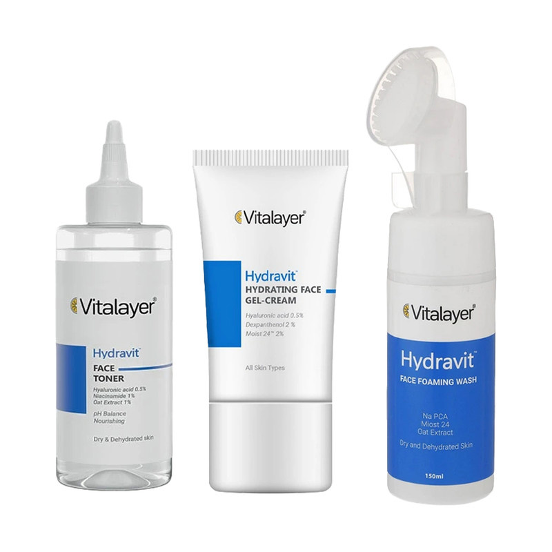 ست بهداشتی ویتالیر مدل Hydravit مجموعه 3 عددی ست بهداشتی ویتالیر مدل Hydravit مجموعه 3 عددی