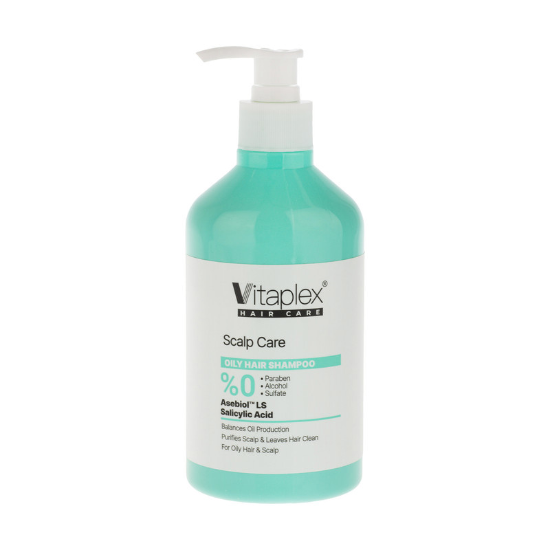 شامپو مو ویتاپلکس مدل Scalp Care مناسب برای موهای چرب حجم 500 میلیلیتر شامپو مو ویتاپلکس مدل Scalp Care مناسب برای موهای چرب حجم 500 میلیلیتر