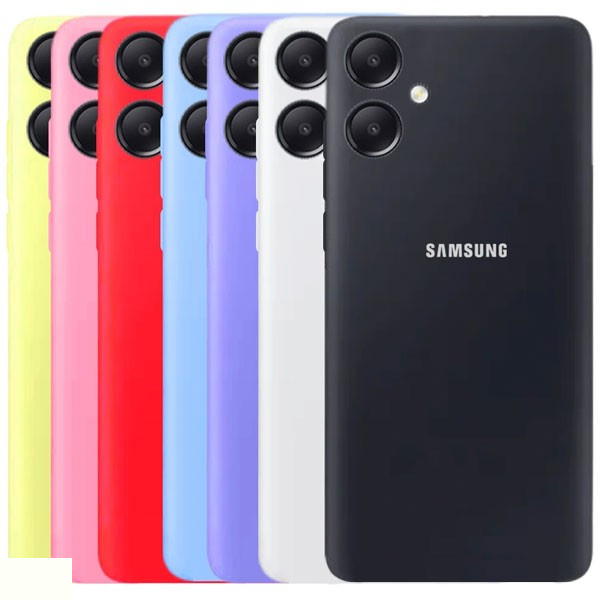 کاور موبایل مدل سیلیکونی مناسب سامسونگ Galaxy A06 کاور موبایل مدل سیلیکونی مناسب سامسونگ Galaxy A06
